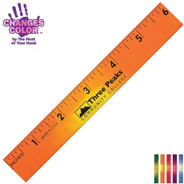 Mood Color Changing Ruler, 6"