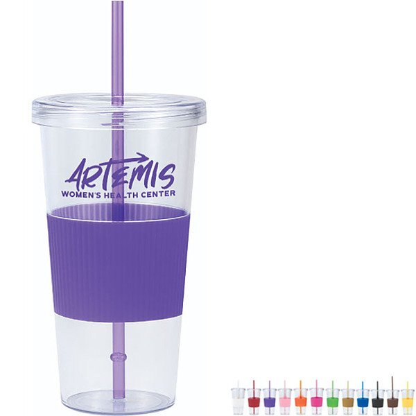 Ribbed Grip Tumbler, 24oz.