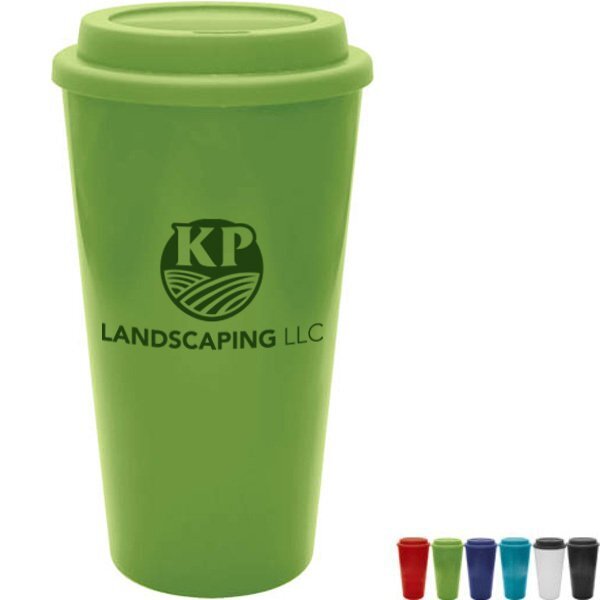 Java Plastic Tumbler, 16oz., BPA Free