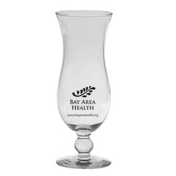 Footed Hurricane Glass, 15oz.