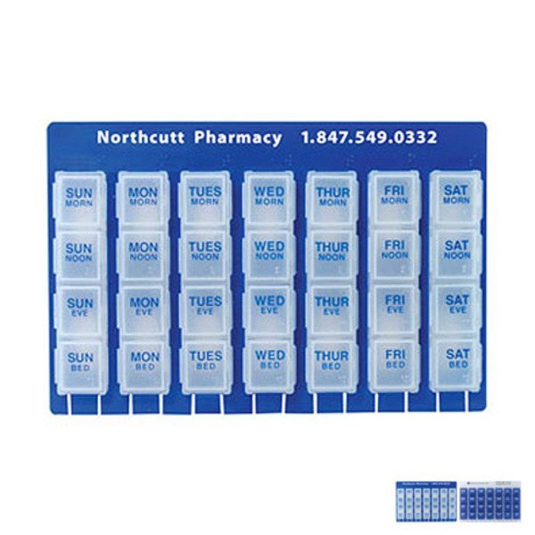 Jumbo Medicine Organizer, 8-1/8"