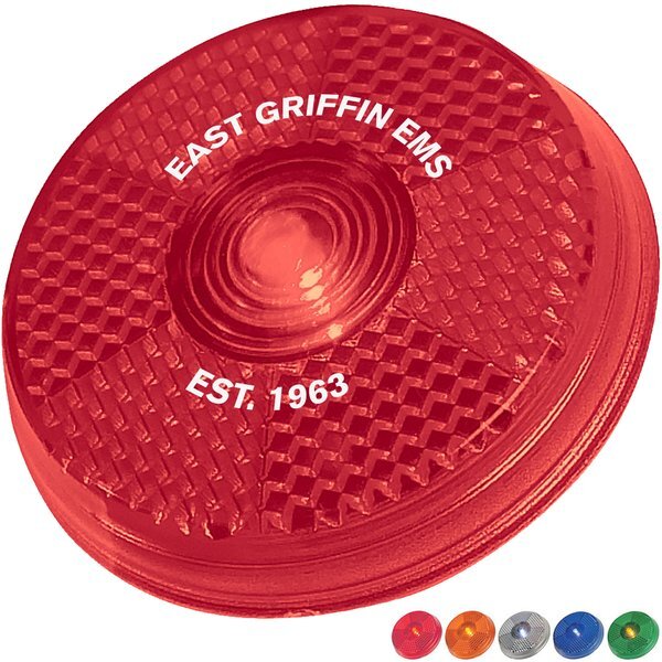 Round Reflective Flasher Safety Light