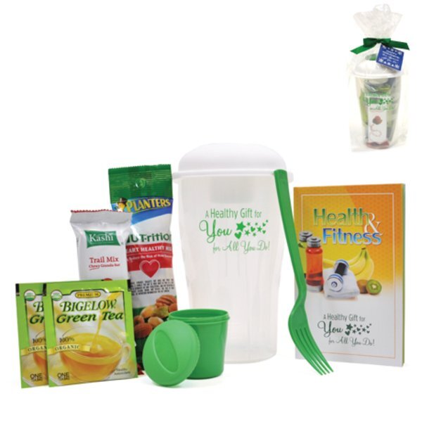 Good Health Snack & Salad Shaker Appreciation Gift Set, Stock - CLOSEOUT!