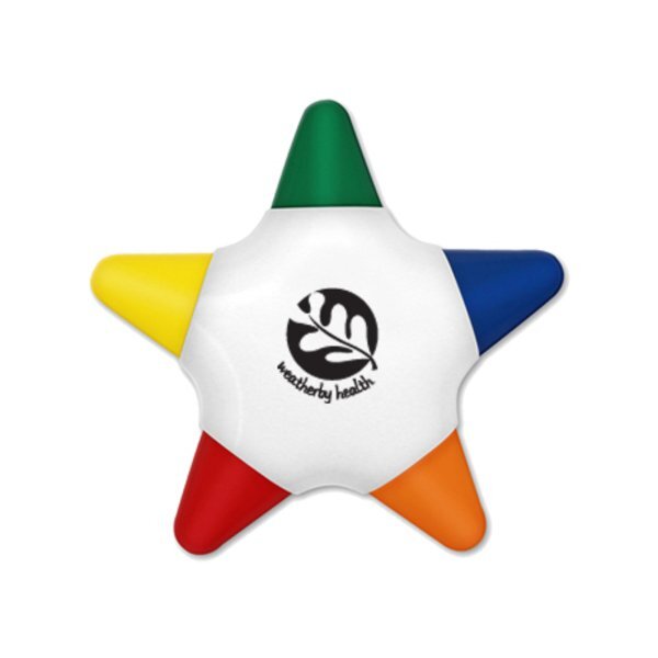 Crayo-Star™ Five Color Star Crayon
