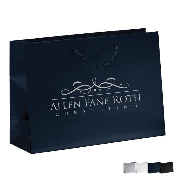 Matte Finish Euro Tote Gift Bag, 16" x 12"