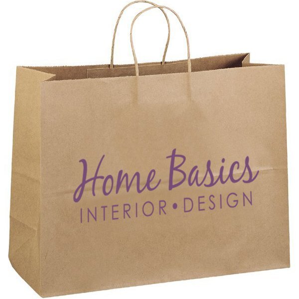 Eco Paper Shopper Bag, 16" x 12"