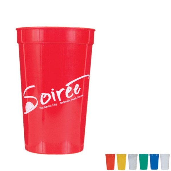 Smooth Stadium Cup, 22oz., BPA Free