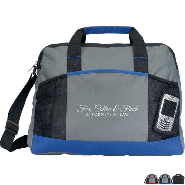 Essential Polyester Portfolio Messenger Bag