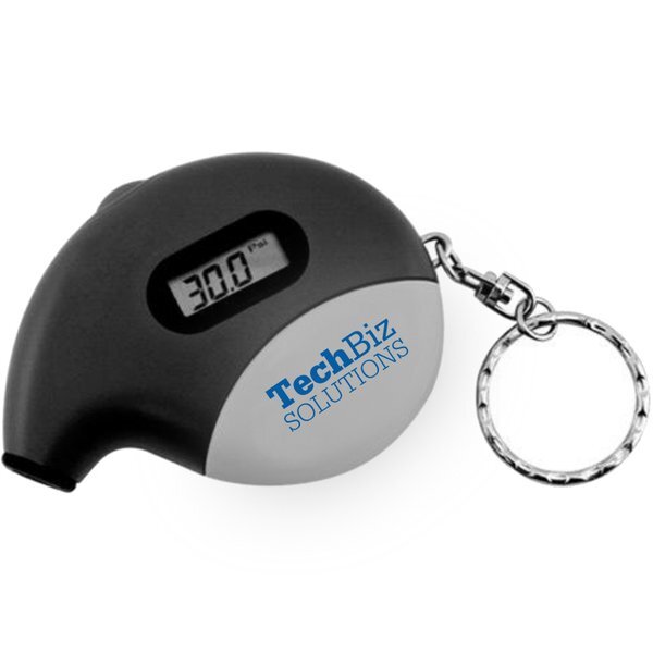 Talking Digital Tire Gauge w/ Key Ring