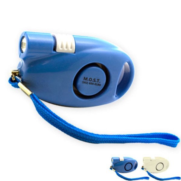 Personal Safety Alarm w/ Flashlight