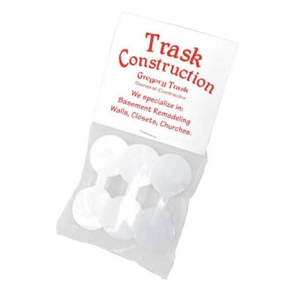Socket Outlet Covers w/ Printed Header Card, 3 Pack