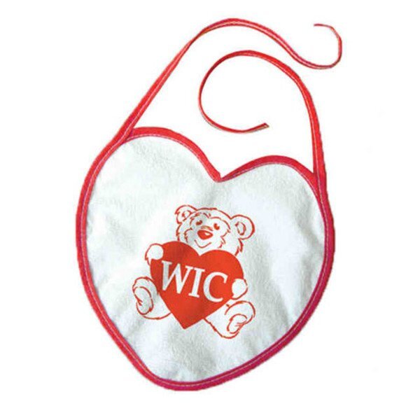Heart Shaped Baby Bib