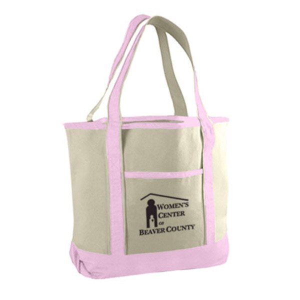 Canvas Deluxe Pink Tote