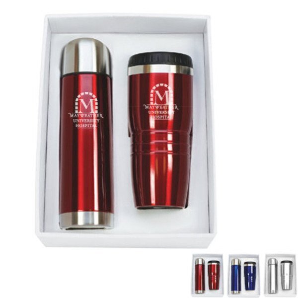 Delta Stainless Steel Tumbler & Thermos Set