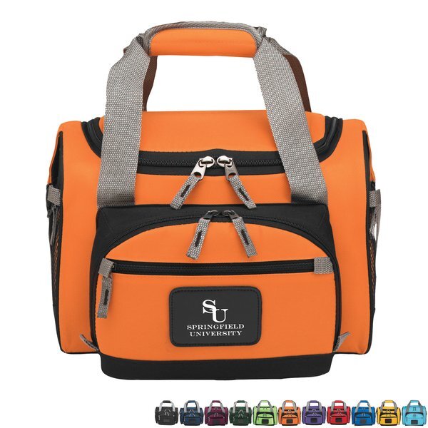 Convertible 12-Can Polyester Duffel Cooler