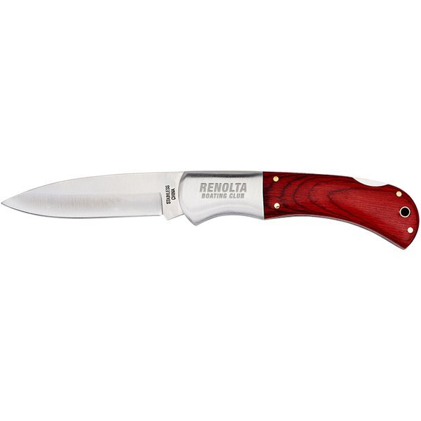 Rustic Wood Handle Knife