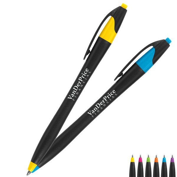 Dart Black Barrel Pen