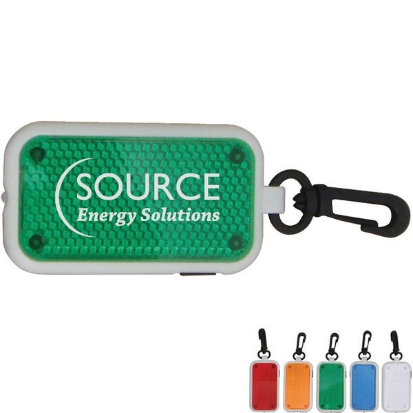 Safety Reflector Light with Clip