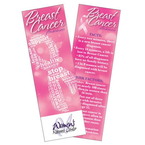 Breast Cancer Awareness Bookmark