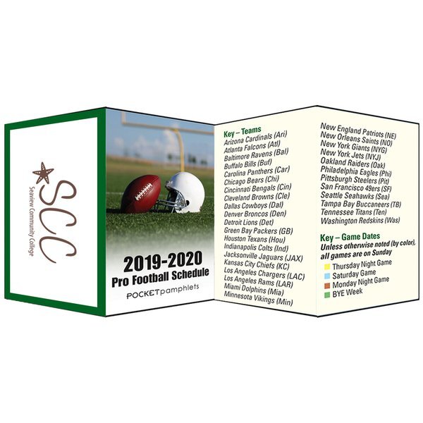 Pro Football Season Schedule Pocket Point
