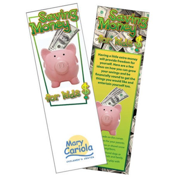 Saving Money for Kids Bookmark