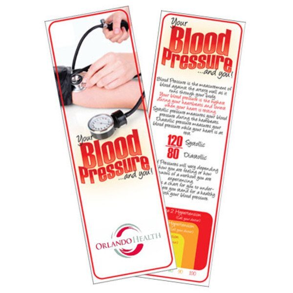 Blood Pressure Bookmark