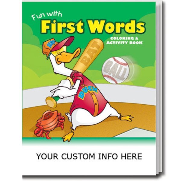 Fun with First Words Coloring & Activity Book