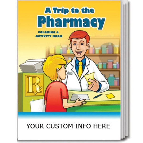 A Trip to the Pharmacy Coloring & Activity Book