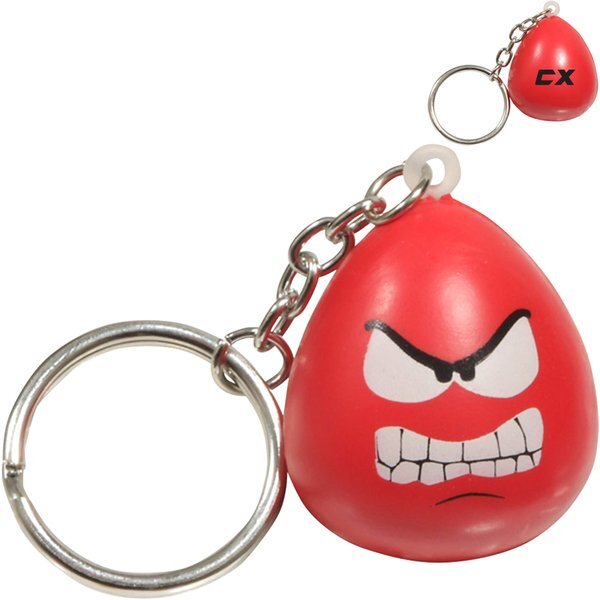 Mood Maniac Stress Reliever Key Chain - Angry