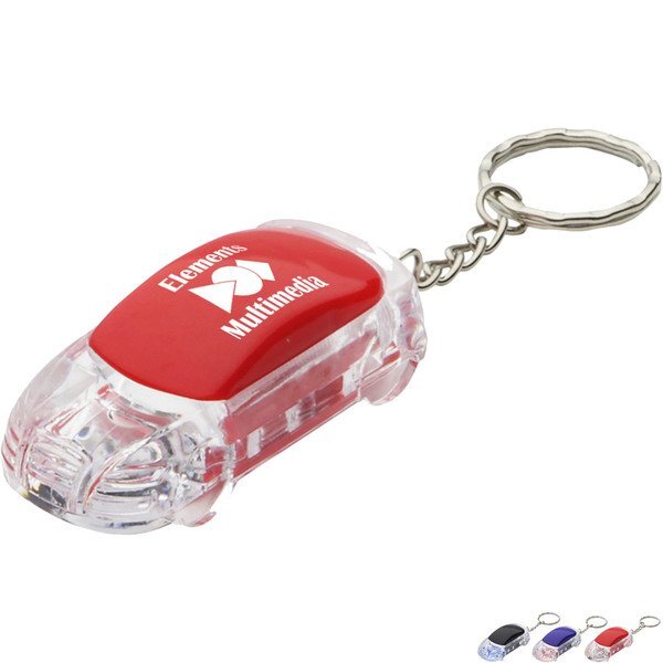Flashing LED Car Key Chain