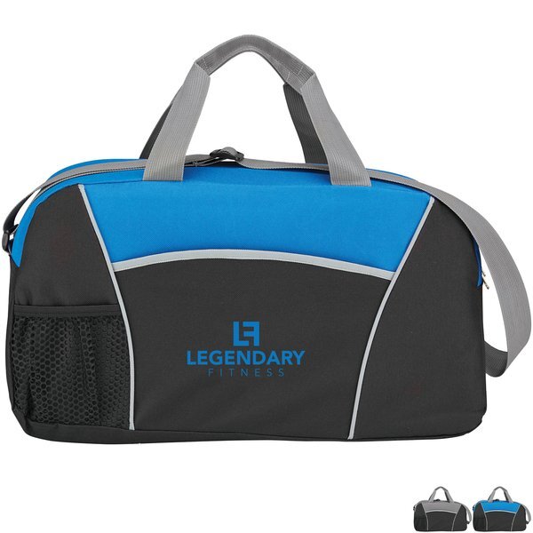 Sprint 600D Polyester Gym Duffel Bag, 19"