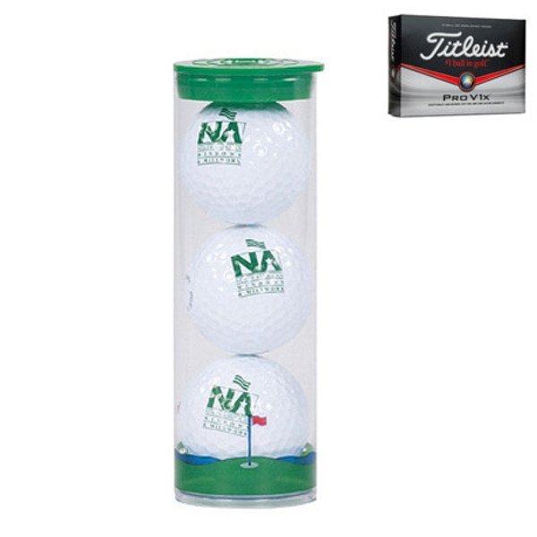 Titleist® Pro V1 3 Ball Tube