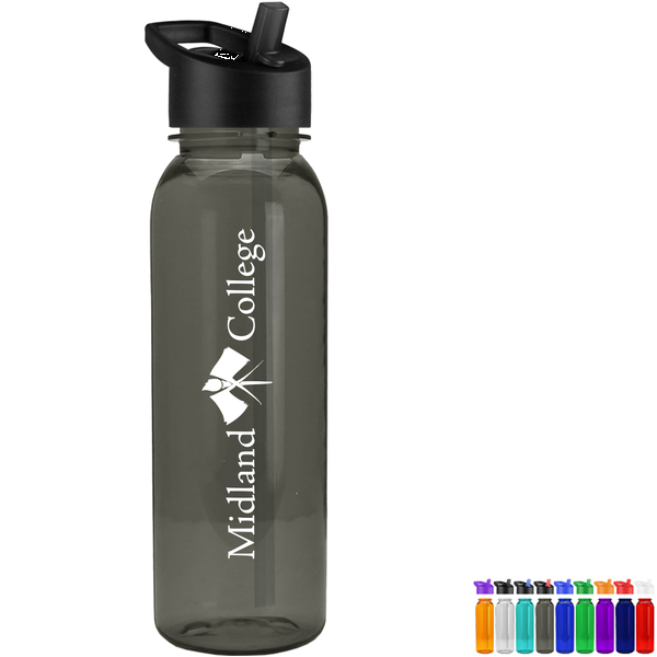 Corvus Tritan™ Bottle, 24oz. - Flip Straw Lid