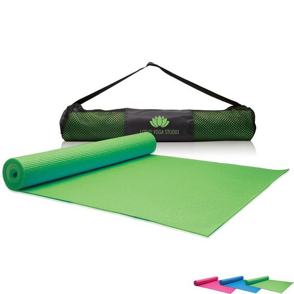 Yoga Fitness Mat & Carrying Case