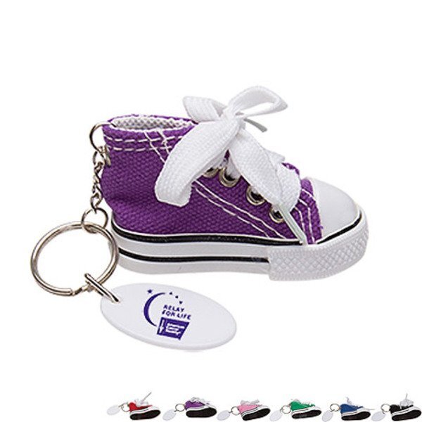 Gym Shoe Canvas Keytag