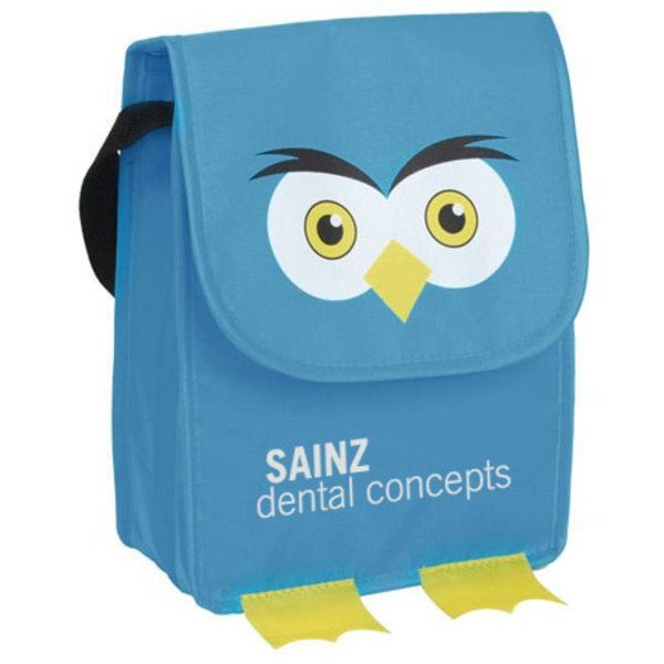 Paws N Claws Polyester Lunch Bag - Owl