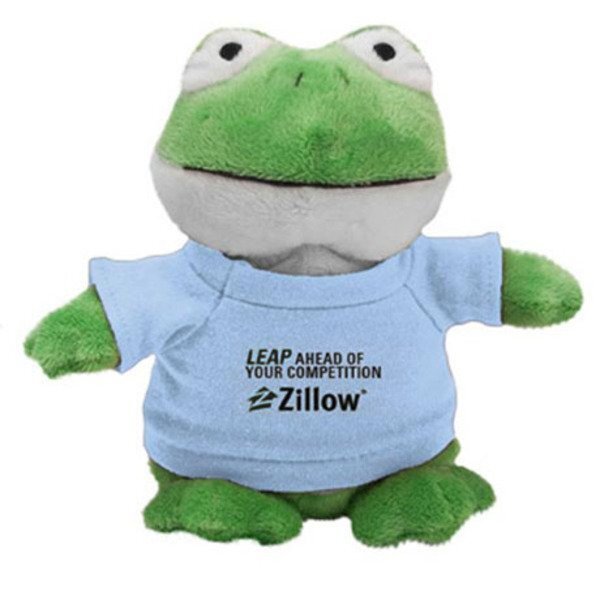 Frog Plush Bean Bag Buddy, 7"