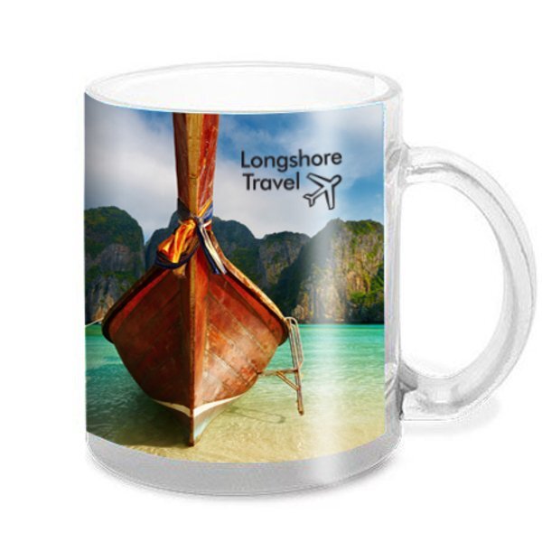 Glass Mug, 11oz.