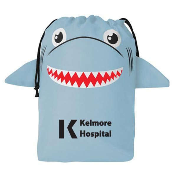 Paws N Claws Polyester Gift Bag - Shark