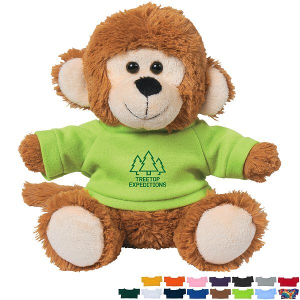 Marvelous Plush Monkey, 6"