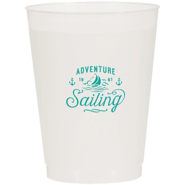 Frosted Flex Stadium Cup, 16oz., BPA Free