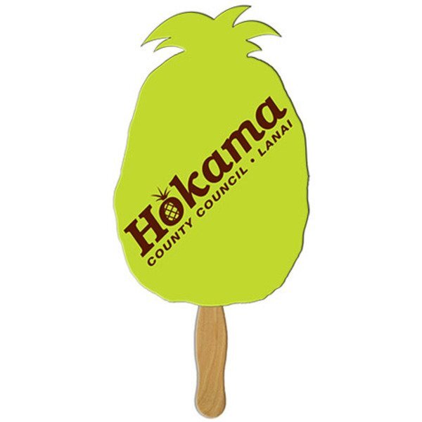 Pineapple Hand Fan