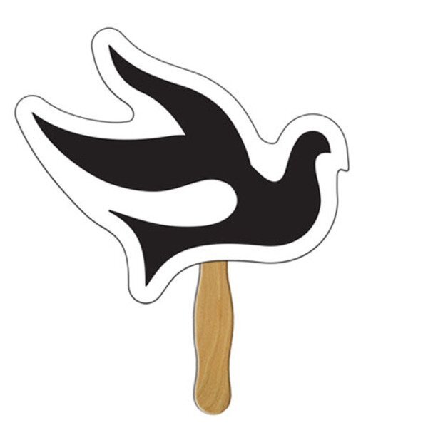 Dove Hand Fan