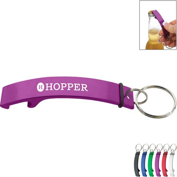 Curve Aluminum Bottle Opener