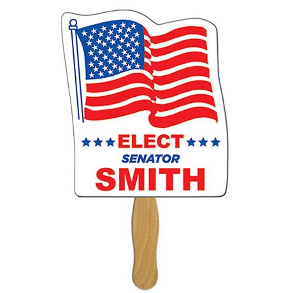 Flag Hand Fan