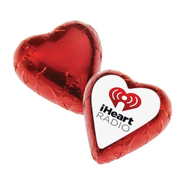 Foil Wrapped Chocolate Heart