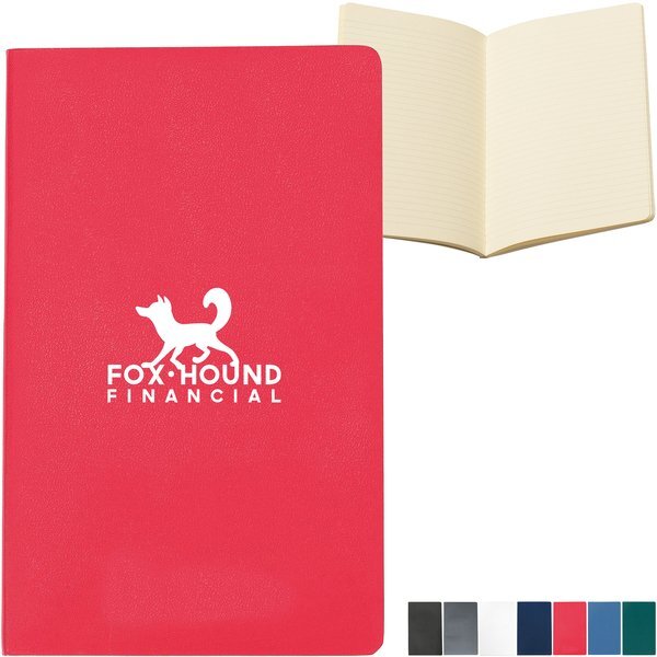 Moleskine® Volant Ruled Large Notebook, 5" x 8-1/4"