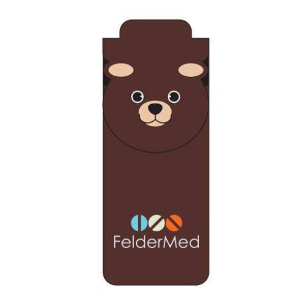 Paws N Claws Magnetic Bookmark - Bear