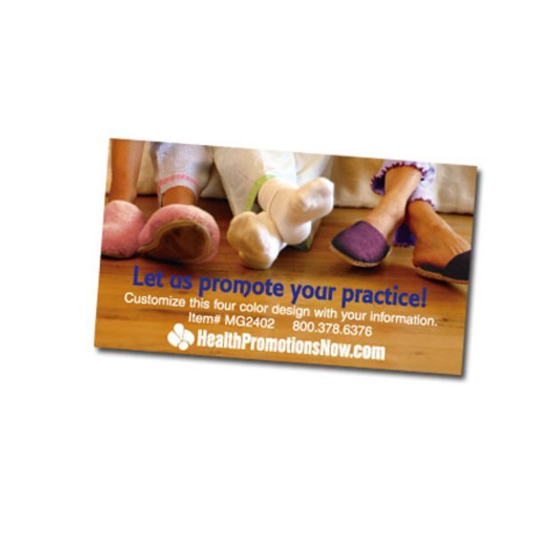 Slippered Feet Design Magnet