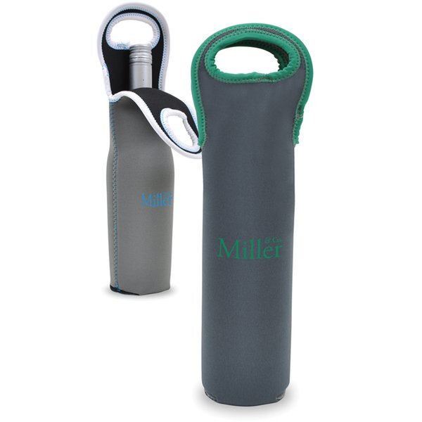 Single Bottle Neoprene Wine Tote Sleeve